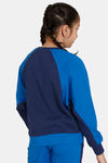 Zelocity Girls Relaxed Sweatshirt - Lapis Blue — thumbnail 3